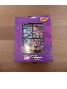 Pokemon V-Union Trading Card Set Purple Packaging